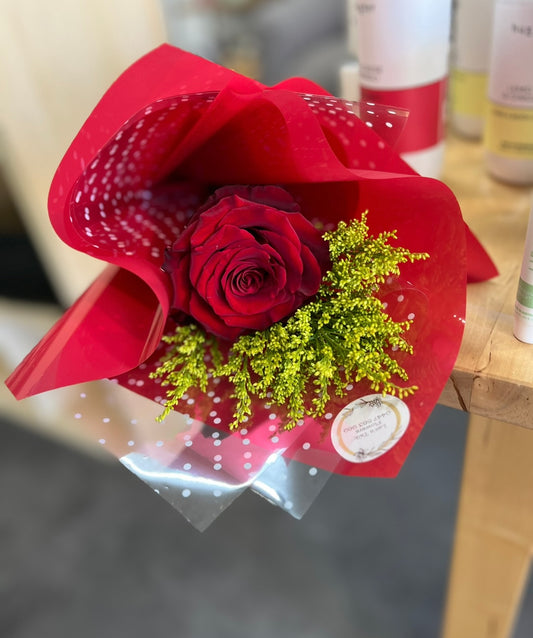 Single Red Rose