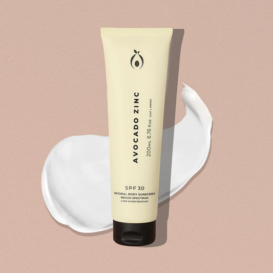 Avocado Zinc - SPF 30 Natural Body Sunscreen