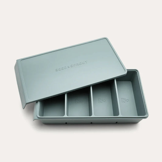 Seed & Sprout - 4 Portion Silicone Freezer Mould ‘Eucalyptus’