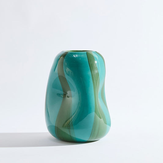 Ben David - Large Candy Vase ‘Teal’