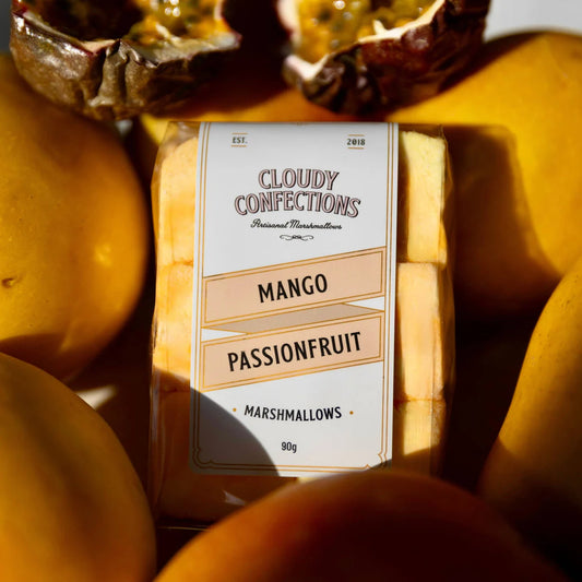 Cloudy Confections - Mango Passionfruit Marshmallows