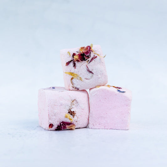 Cloudy Confections - Strawberry Rose Marshmallows
