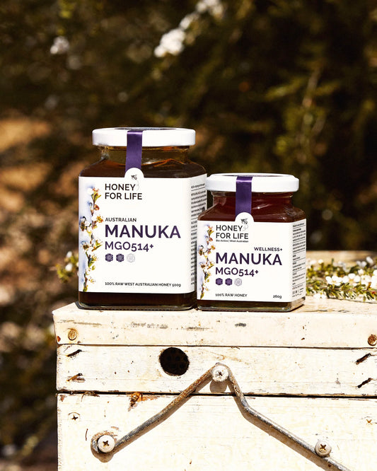 Honey For Life - Manuka Wellness+ MGO514+ 260g