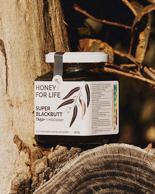 Honey For Life - Super Blackbutt TA50+ 260g
