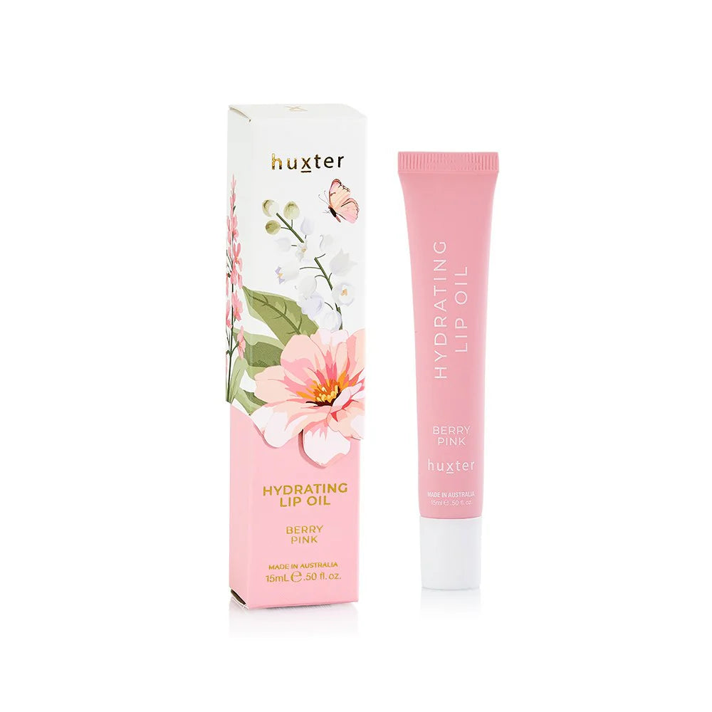 Huxter - Hydrating Lip Oil ‘Berry Pink’