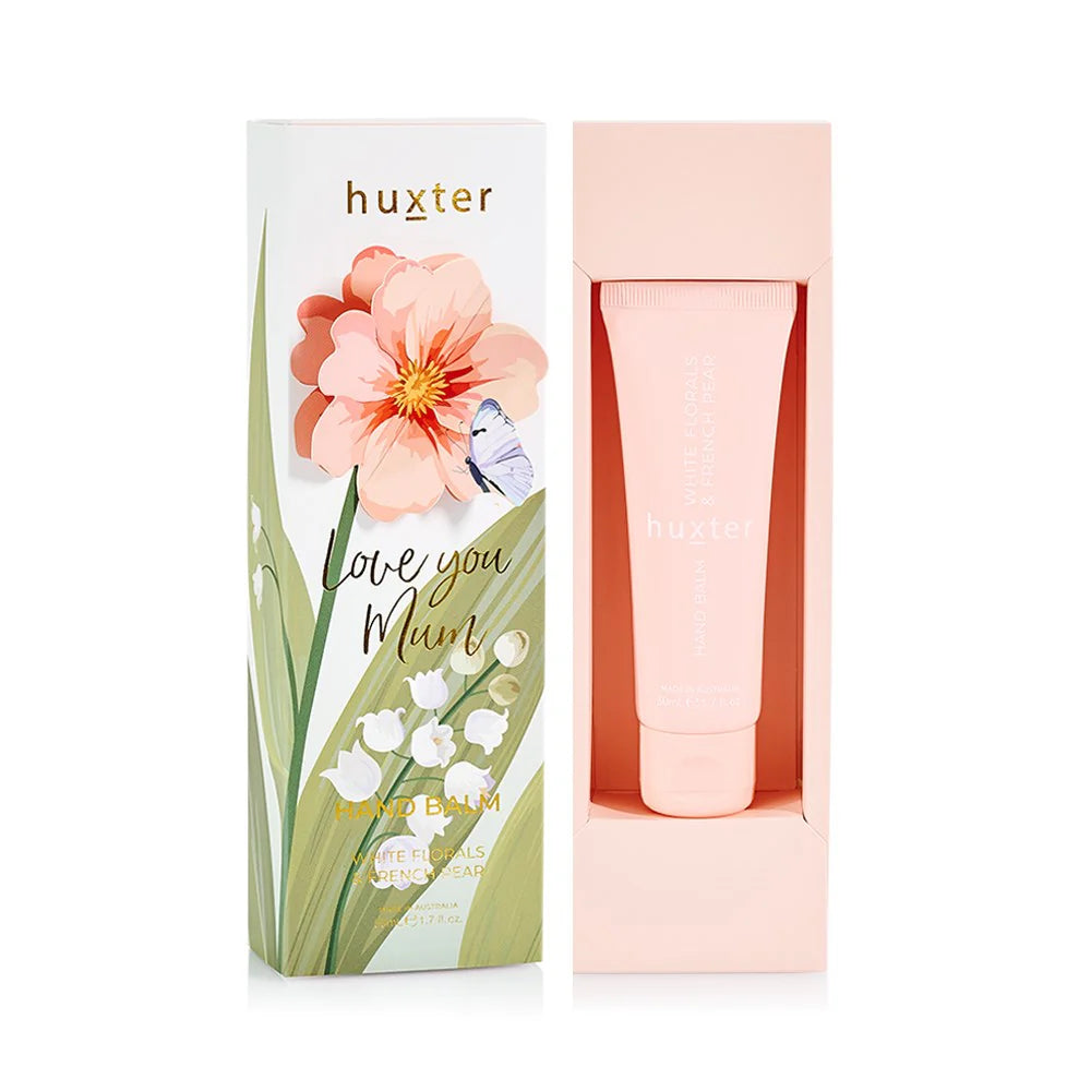 Huxter - Hand Balm Gift Box ‘White Florals & French Pear’ 50ml