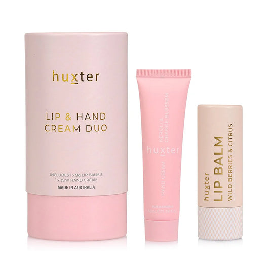 Huxter - Lip & Hand Cream Duo ‘Neroli & Orange Blossom’