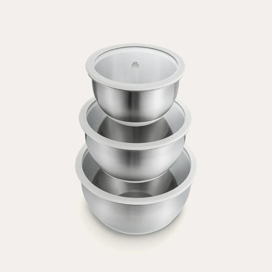Seed & Sprout - Stainless Steel Mixing Bowls 3pk