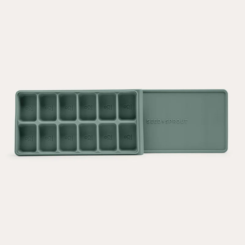 Seed & Sprout - 12 Portion Silicone Freezer Tray ‘Eucalyptus’