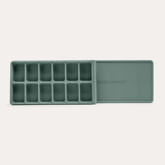 Seed & Sprout - 12 Portion Silicone Freezer Tray ‘Eucalyptus’