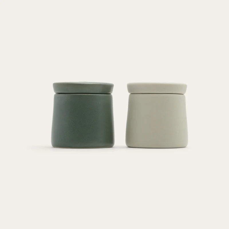 Seed & Sprout - Ceramic Salt & Pepper Pods