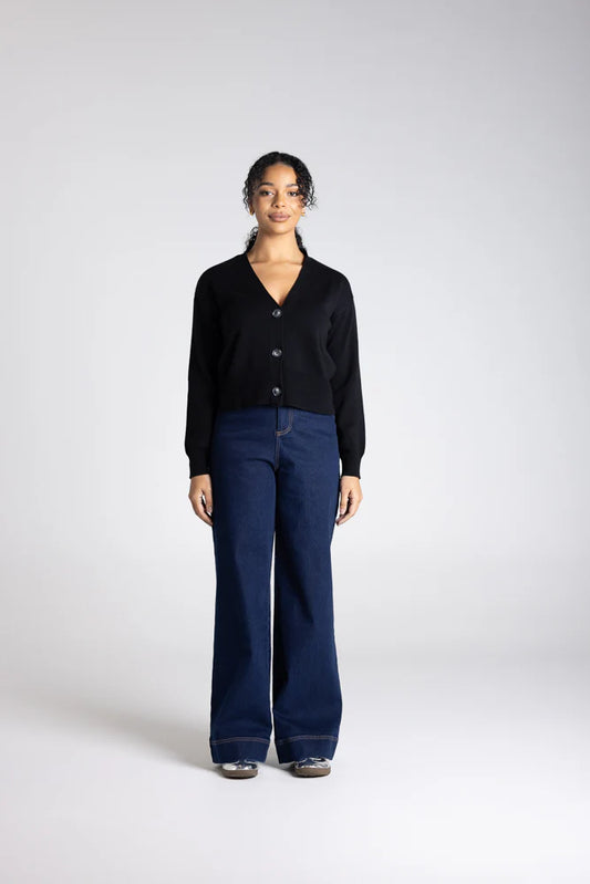Two T’s - Knit Cardigan ‘Black’