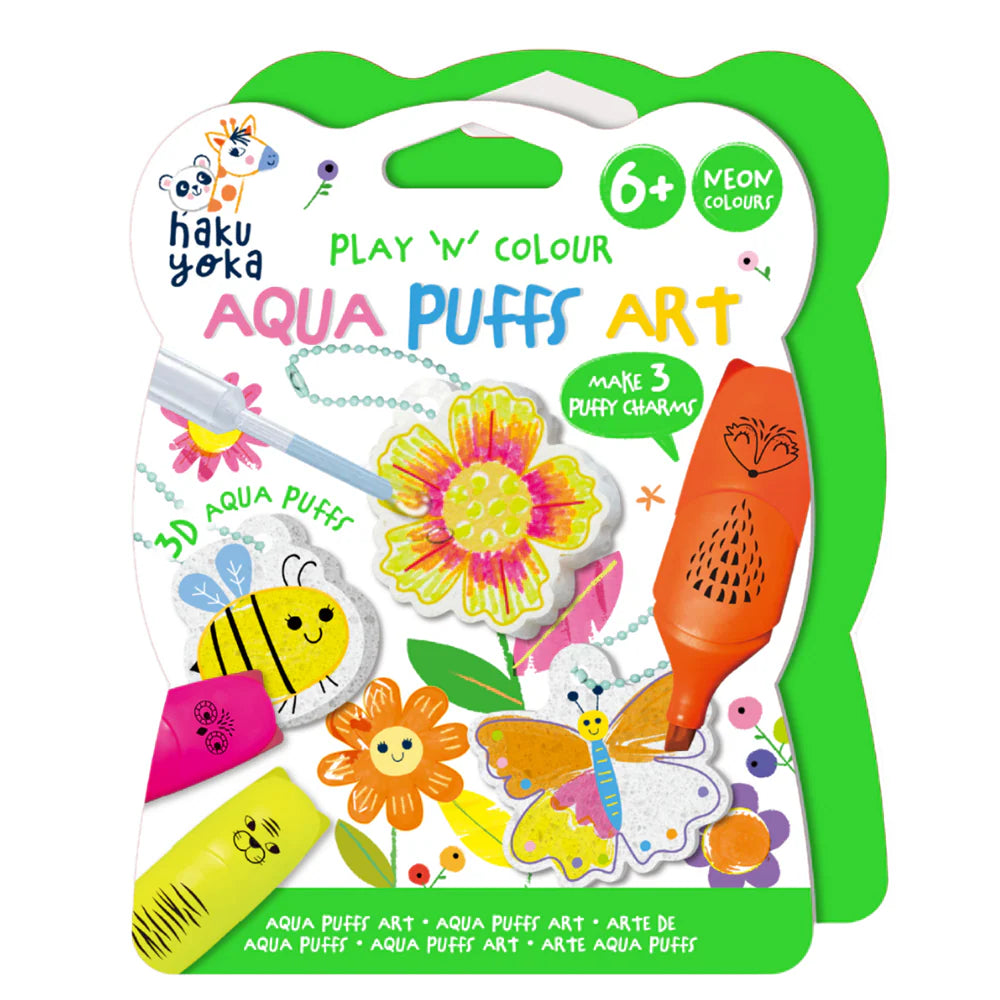 Haku Yoka - Garden Aqua Puffs Art