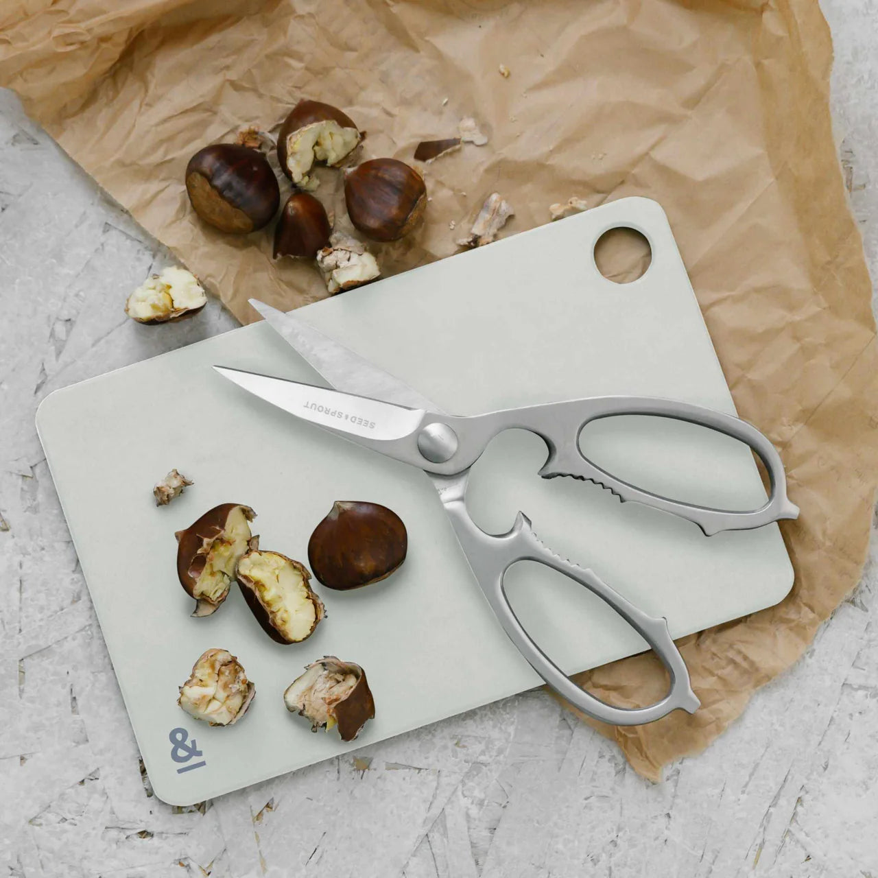 Seed & Sprout - Mini Chopping Board 2 Pack ‘Mushroom’