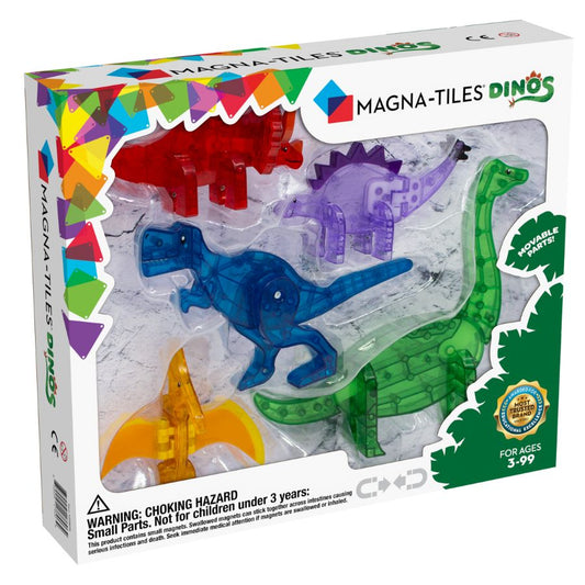 Magna-Tiles - Dinos 5 Piece Set