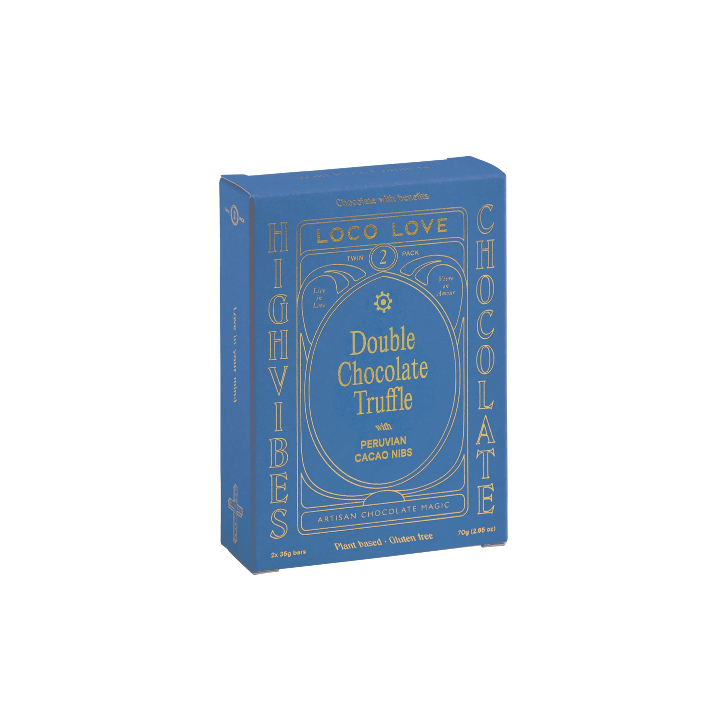 Loco Love - Double Chocolate Truffle Twin Pack 35g x2
