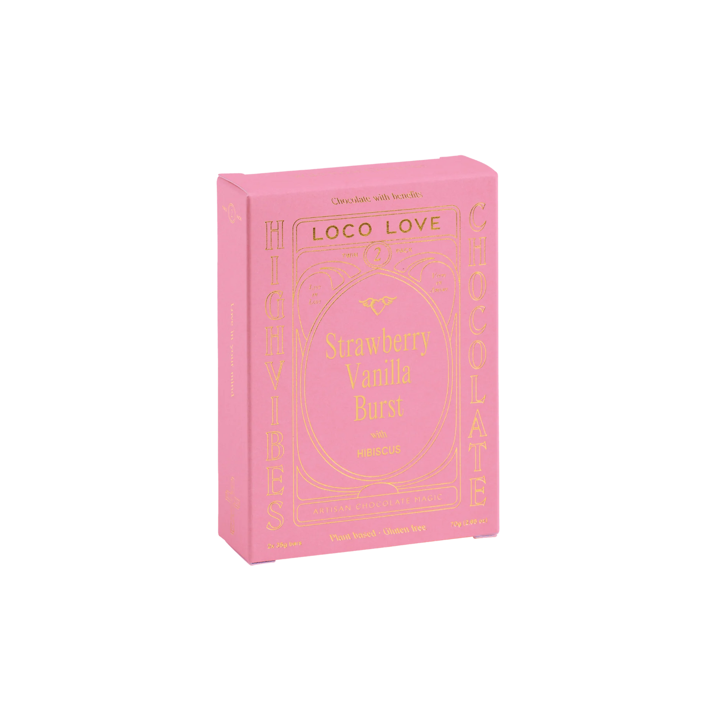 Loco Love - Strawberry Vanilla Burst Twin Pack 35g x2