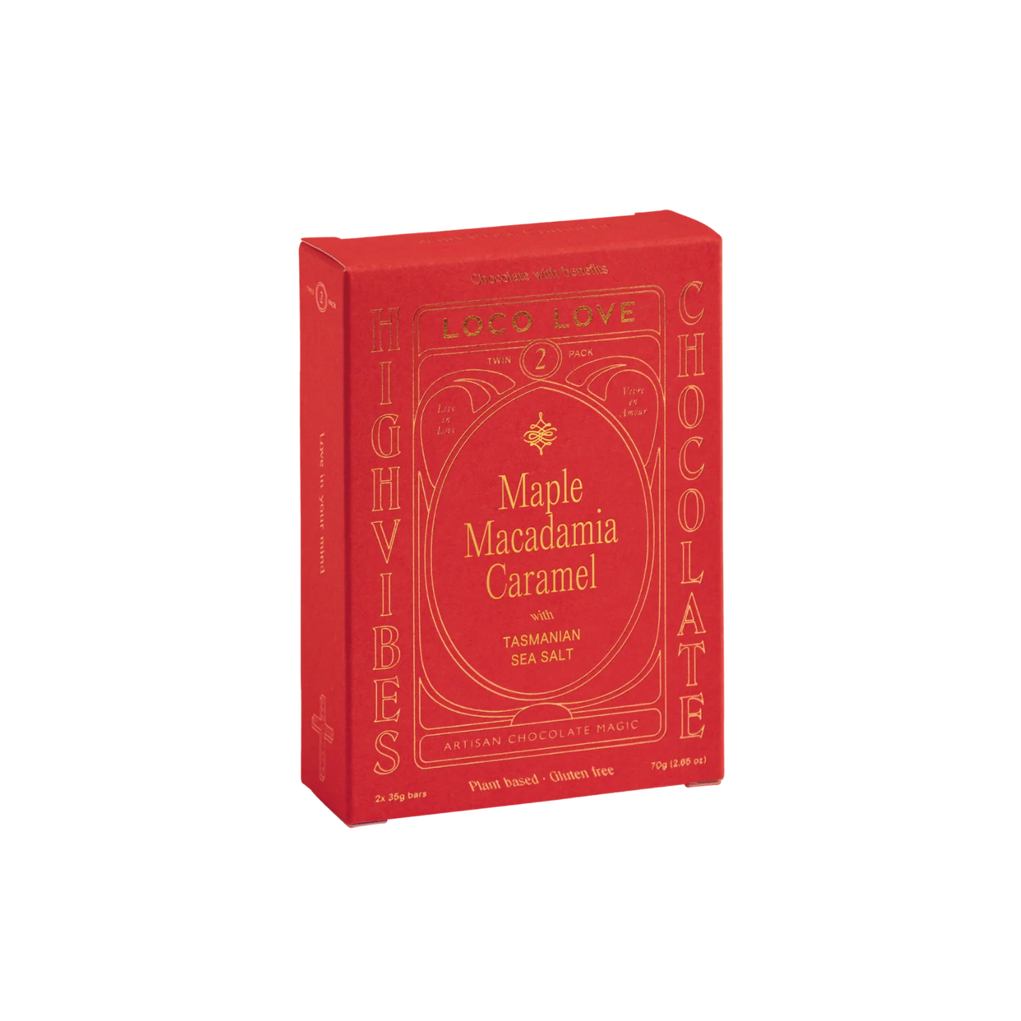 Loco Love - Maple Macadamia Caramel Twin Pack 35g x2