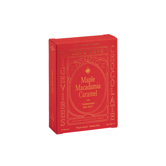 Loco Love - Maple Macadamia Caramel Twin Pack 35g x2