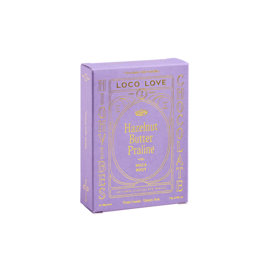 Loco Love - Hazelnut Praline Twin Pack 35g x2