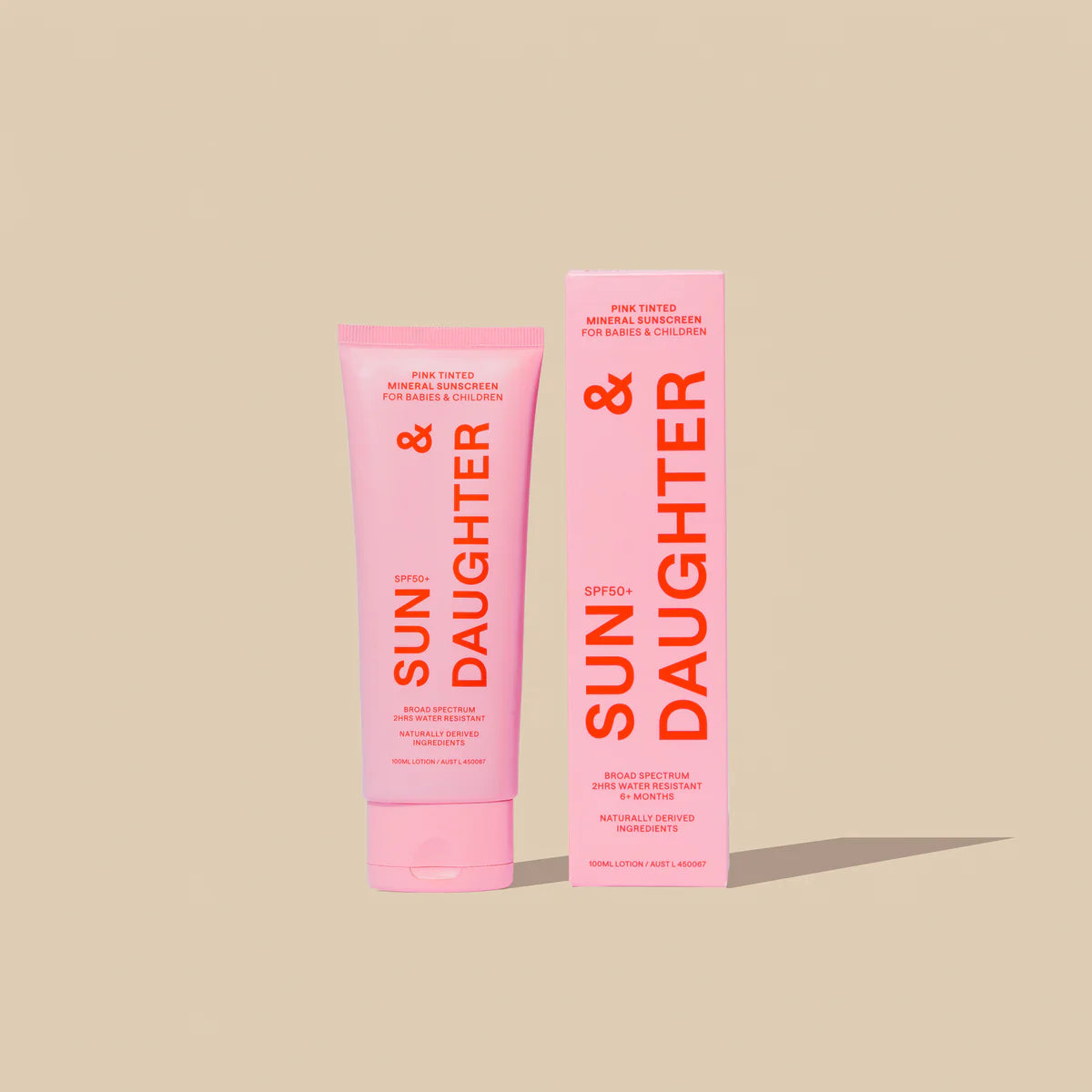Sun & Daughter - SPF50 Pink Mineral Sunscreen