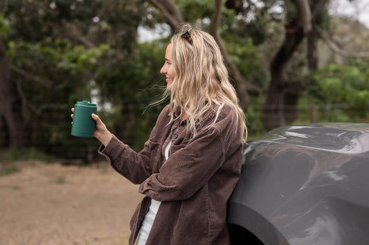 Nakie - Cooler & Coffee Cup ‘Jungle Green’