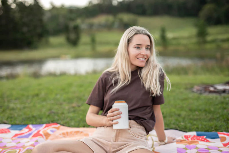 Nakie - Cooler & Coffee Cup ‘Coastal Cream’