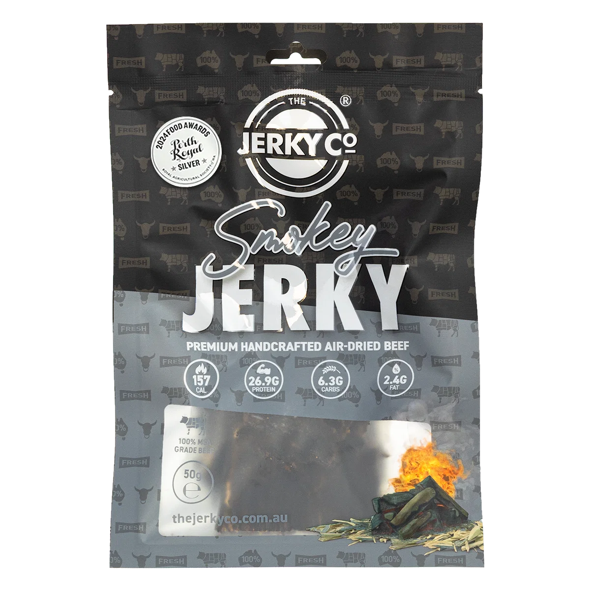 The Jerky Co - Smokey Jerky 50g