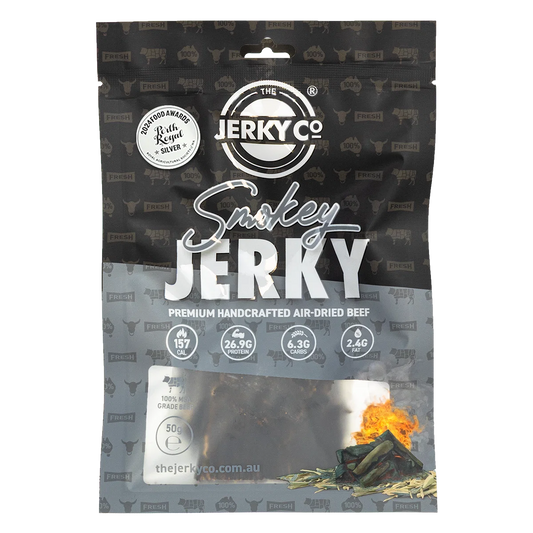 The Jerky Co - Smokey Jerky 50g