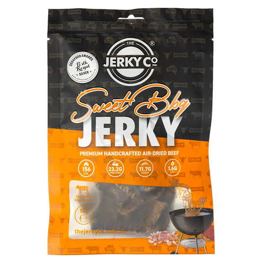 The Jerky Co - Sweet BBQ Jerky 50g