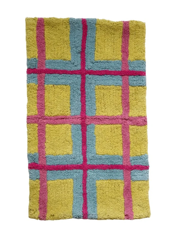 Mosey Me - Pollen Plaid Bath Mat