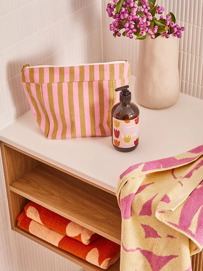 Mosey Me - Lilac Sprout Cosmetic Bag