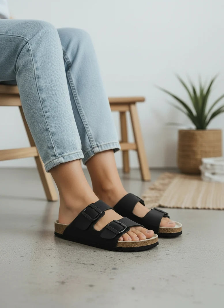 Human - Ibiza Slides ‘Black’