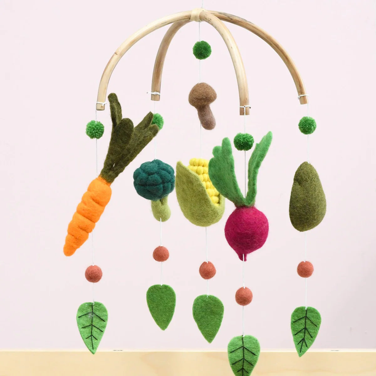 Tara Treasures - Colourful Vegetables Cot Mobile