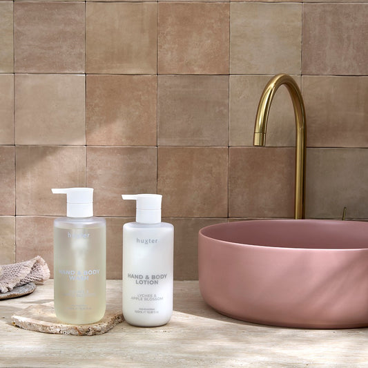 Huxter - Hand & Body Wash 500ml ‘Lychee & Apple Blossom’