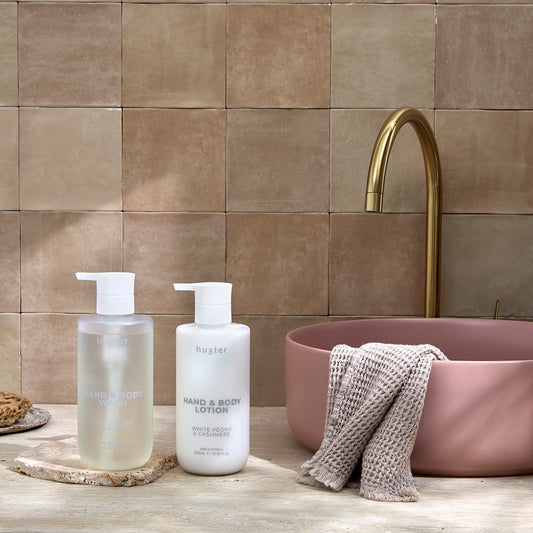 Huxter - Hand & Body Wash 500ml ‘White Peony & Cashmere’