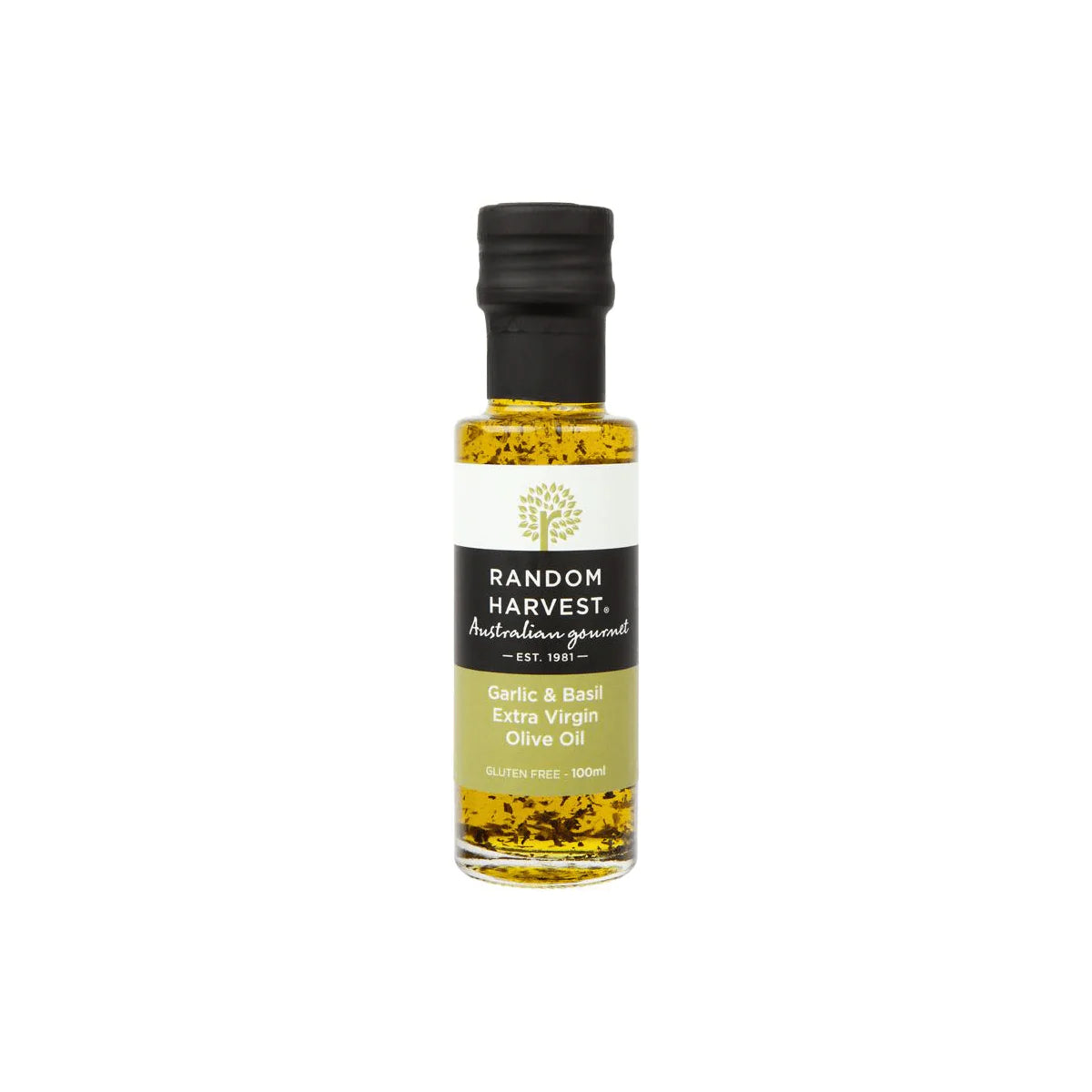 Random Harvest - Garlic & Basil Extra Virgin Olive Oil 100ml