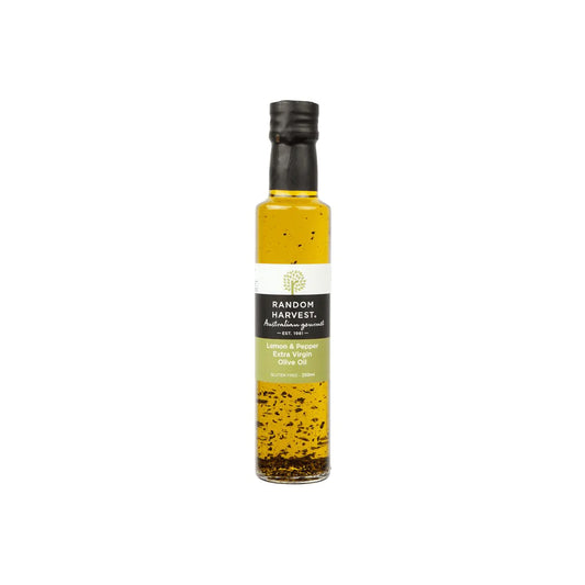 Random Harvest - Lemon & Pepper Extra Virgin Olive Oil 250ml