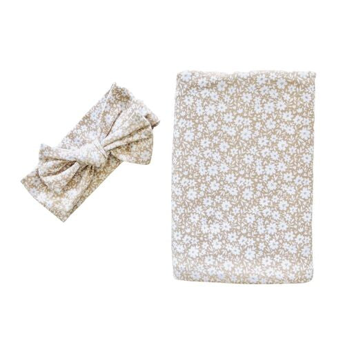 Mini & Me - Jersey Wrap Set ‘Bethany’