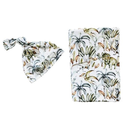Mini & Me - Jersey Wrap Set ‘Jurassic’