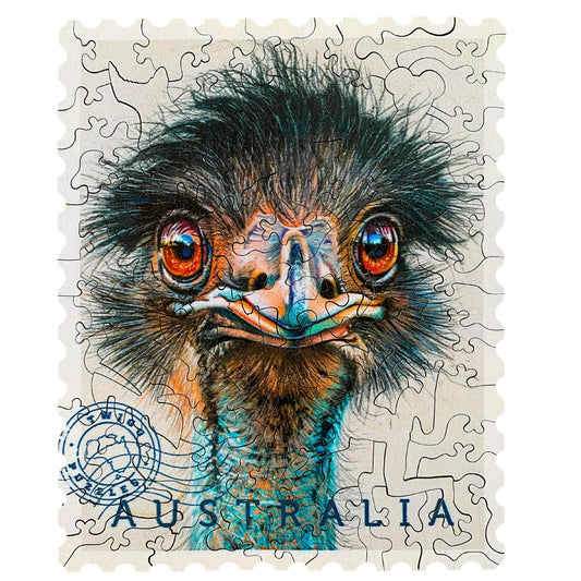 Twigg Puzzles - ‘Emu’ 74 Piece Puzzle