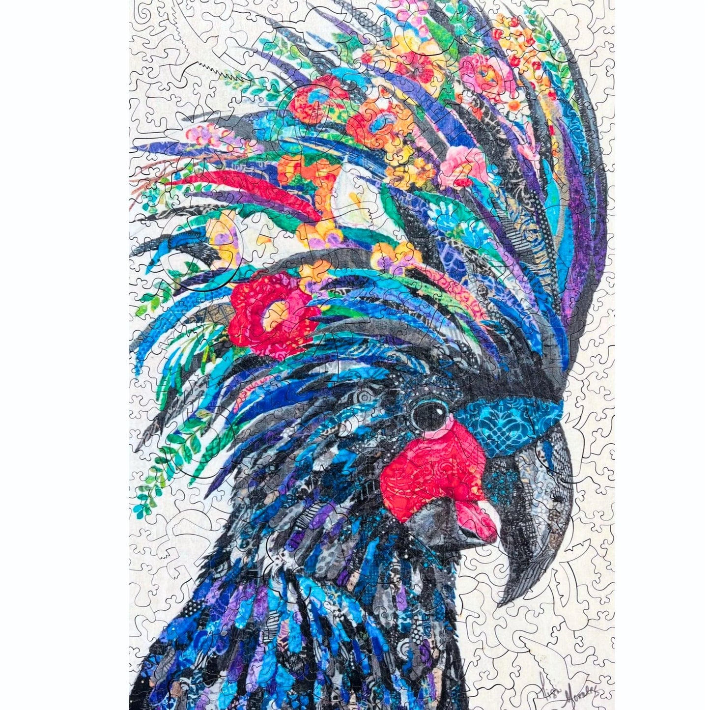 Twigg Puzzles - ‘Black Cockatoo’ 389 Piece Puzzle