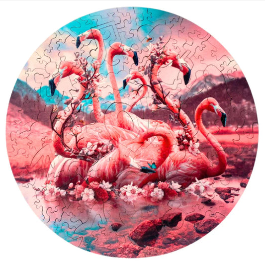 Twigg Puzzles - ‘Flamingo’ 130 Piece Puzzle