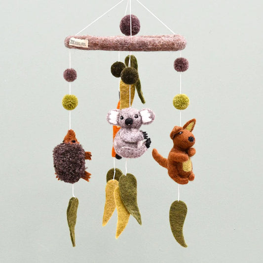 Tara Treasures - Australian Animals Felt Nursery Cot Mobile