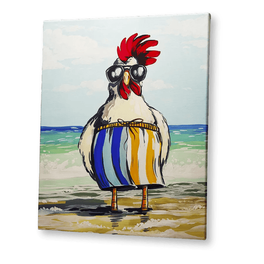 Party in a Paint Box - ‘Cockadoodle Dude’ Kit